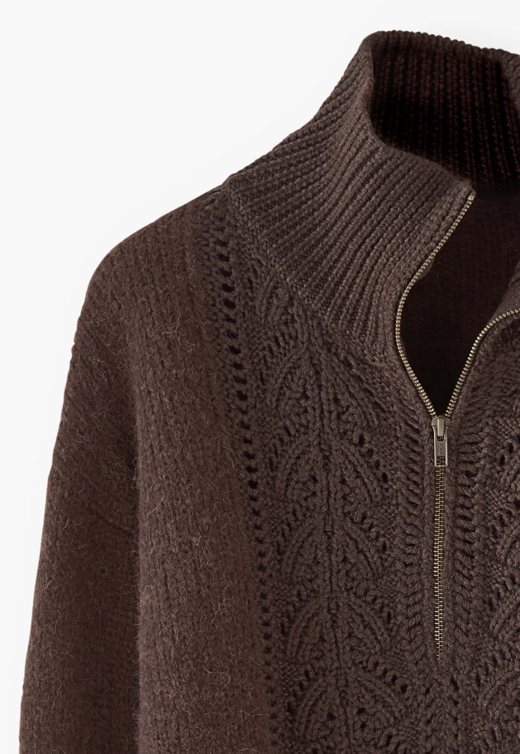 zipneck_sweater_4.webp Women Wrap London Knitwear*Zip-Neck Sweater