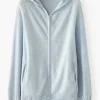 Women Wrap London Knitwear*Zip-Up Hoodie