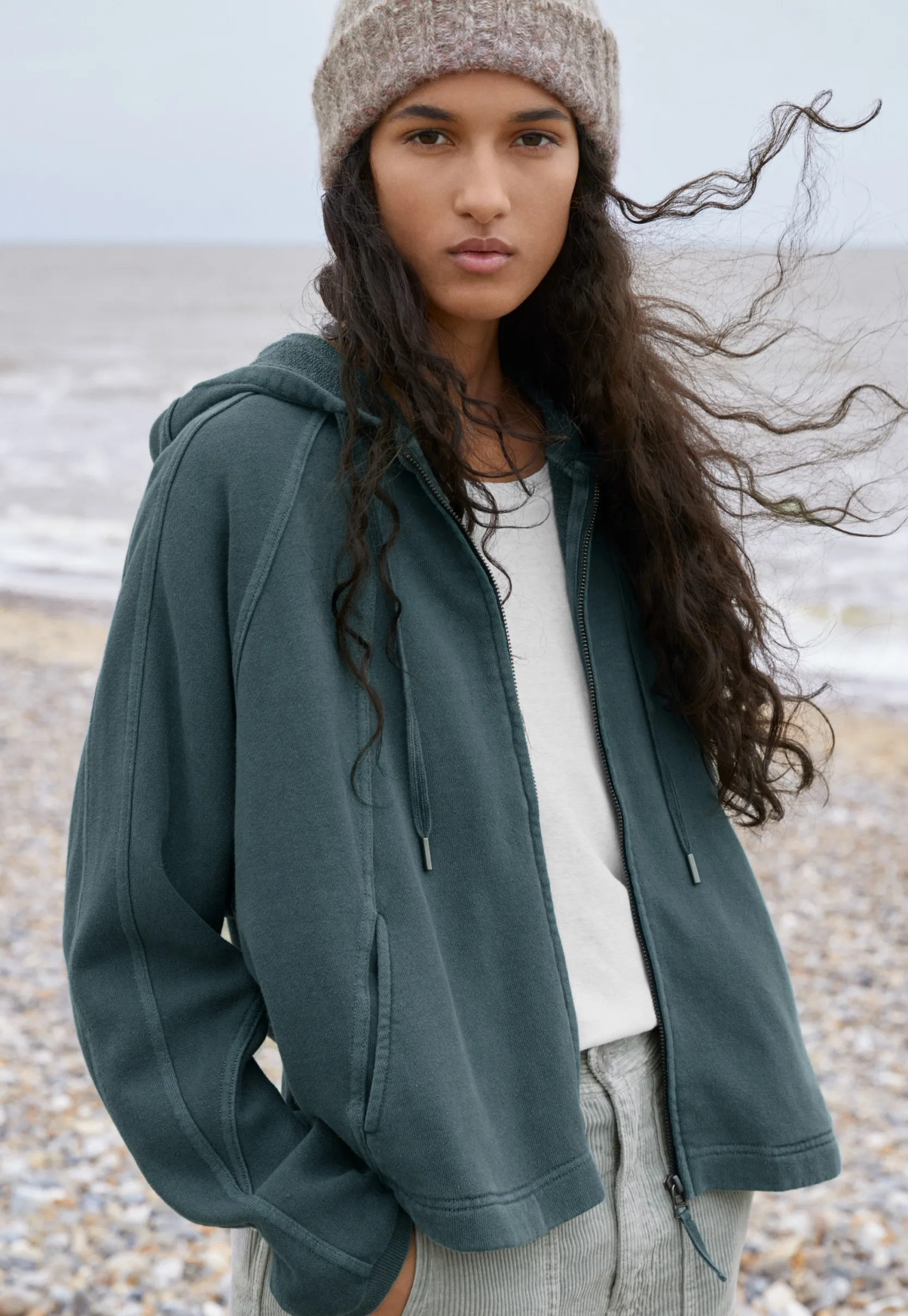 zipup_hoodie_0.webp Women Wrap London Jersey Tops*Zip-Up Hoodie