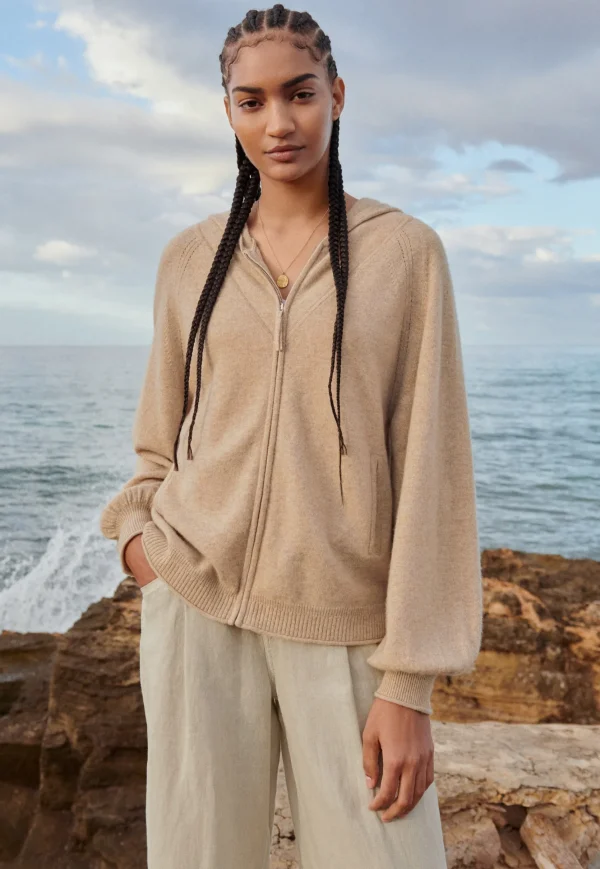 Women Wrap London Knitwear*Zip-Up Hoodie