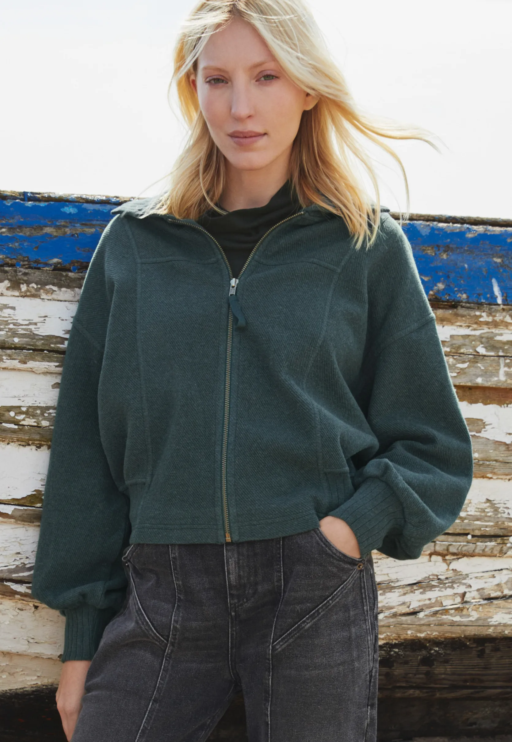 zipup_jacket_0-1.webp Women Wrap London Jackets & Coats*Zip-Up Jacket