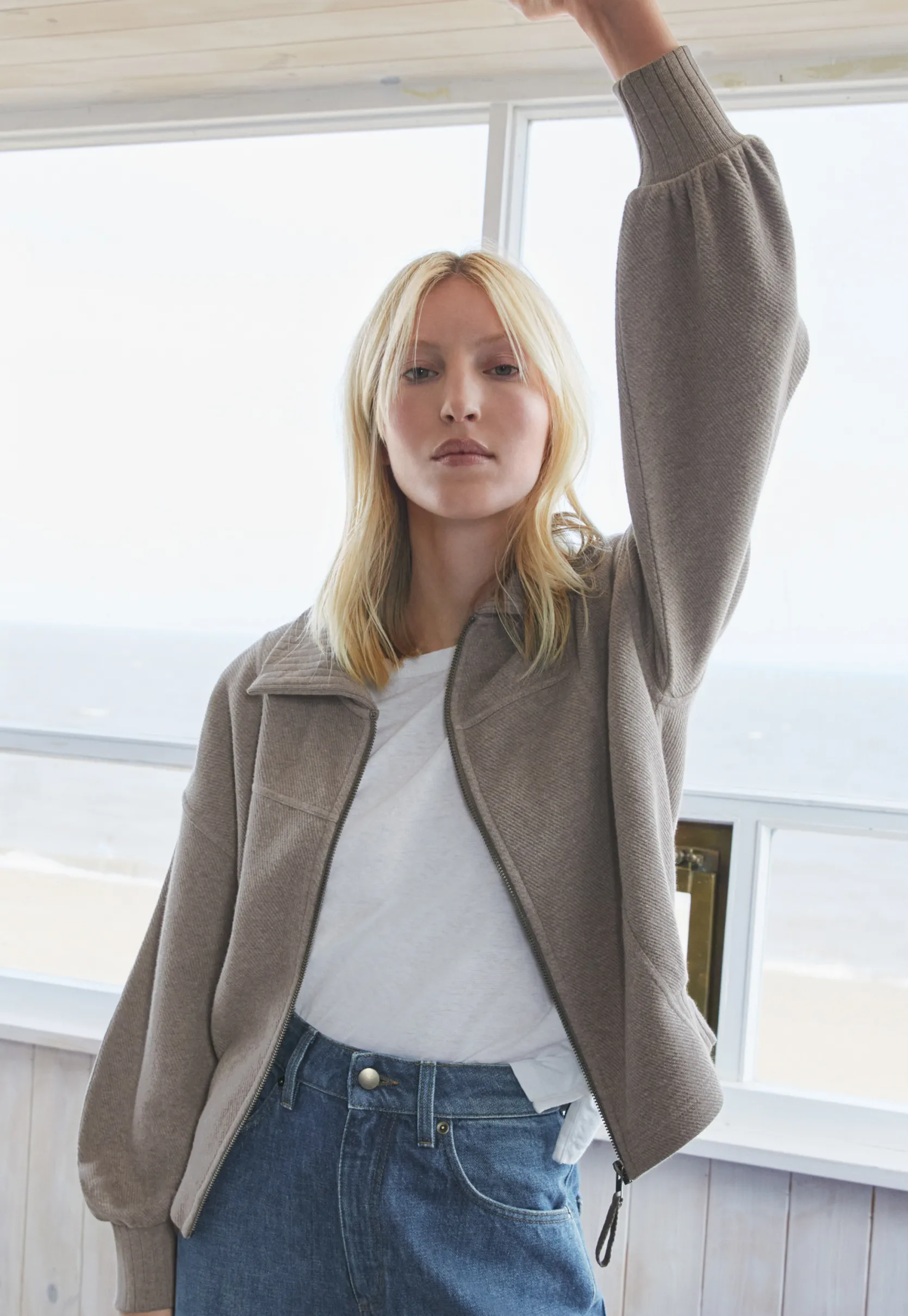 zipup_jacket_0.webp Women Wrap London Jackets & Coats*Zip-Up Jacket