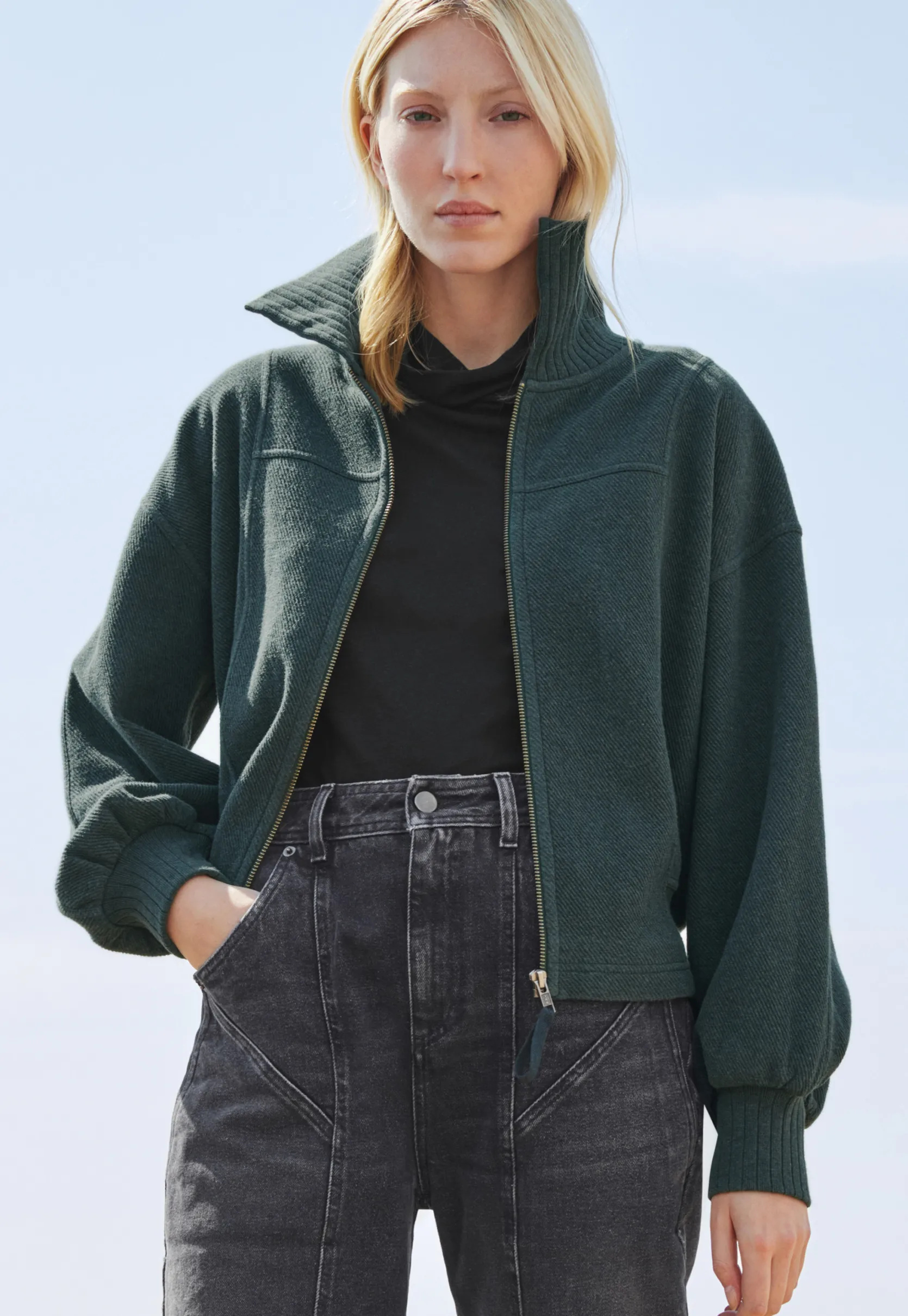 zipup_jacket_2-1.webp Women Wrap London Jackets & Coats*Zip-Up Jacket