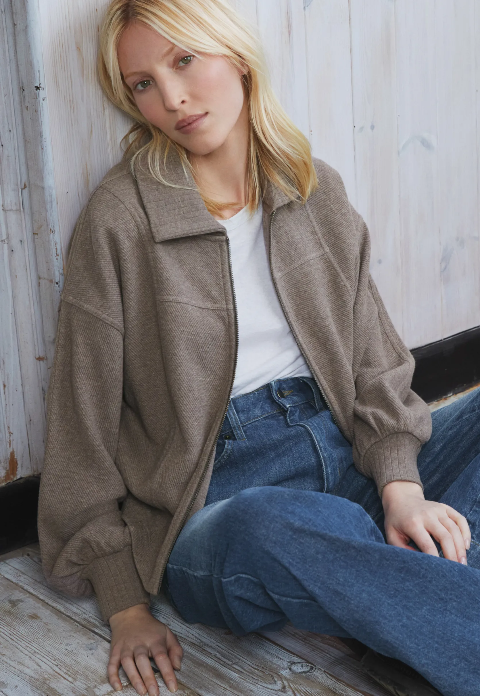 zipup_jacket_2.webp Women Wrap London Jackets & Coats*Zip-Up Jacket