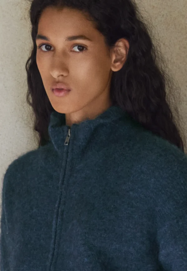 Women Wrap London Knitwear*Zip-Up Sweater